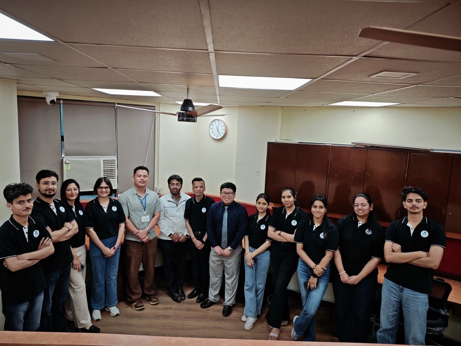 The Aashita Technosoft team together in the office